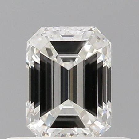 Diament szlif szmaragdowy, 0.5ct, VVS2, H, GIA 2536762756