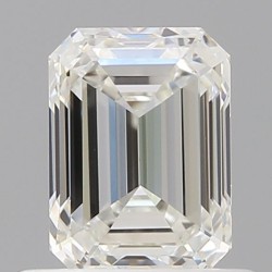 Diament szlif szmaragdowy, 0.7ct, VVS2, H, GIA 1533742633