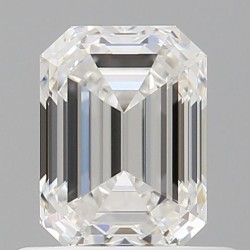 Diament szlif szmaragdowy, 0.7ct, VVS2, F, GIA 5536520912