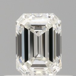 Diament szlif szmaragdowy, 0.51ct, VVS2, G, GIA 6531591741