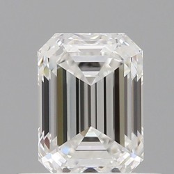 Diament szlif szmaragdowy, 0.51ct, VVS1, E, GIA 2537590596