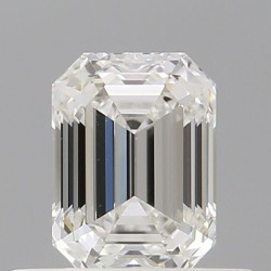 Diament szlif szmaragdowy, 0.5ct, VVS2, G, GIA 2526294483