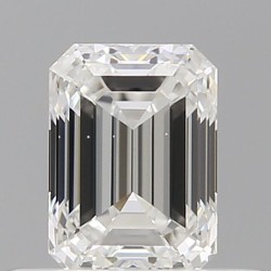 Diament szlif szmaragdowy, 0.5ct, VS1, F, GIA 2537591665