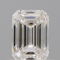 Diament szlif szmaragdowy, 0.51ct, VVS2, G, GIA 7526297119