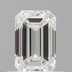 Diament szlif szmaragdowy, 0.5ct, VVS2, G, GIA 6522991102