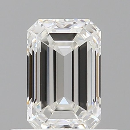 Diament szlif szmaragdowy, 0.5ct, VVS2, G, GIA 6522991102