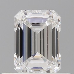 Diament szlif szmaragdowy, 0.5ct, VS1, D, GIA 5536648706