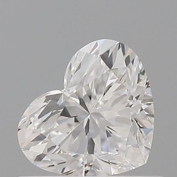 Diament serce, 0.51ct, VS1, D, GIA 2537262027