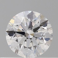 Diament szlif okrągły, 0.42ct, SI1, D, GIA 1527990095