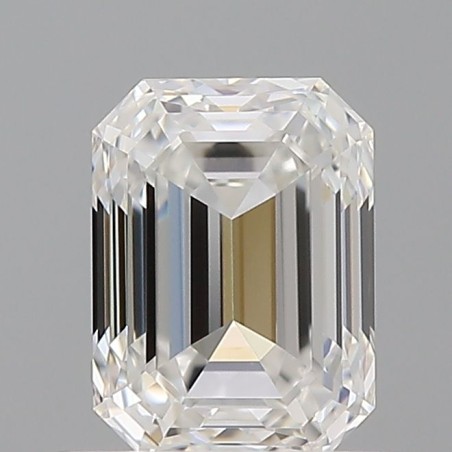 Diament szlif szmaragdowy, 0.7ct, VVS1, F, GIA 2536122080
