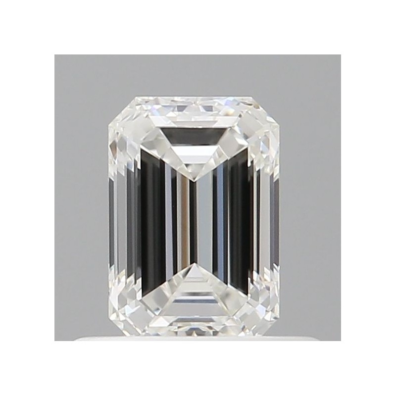 Diament szlif szmaragdowy, 0.52ct, VVS2, F, GIA 6535637543