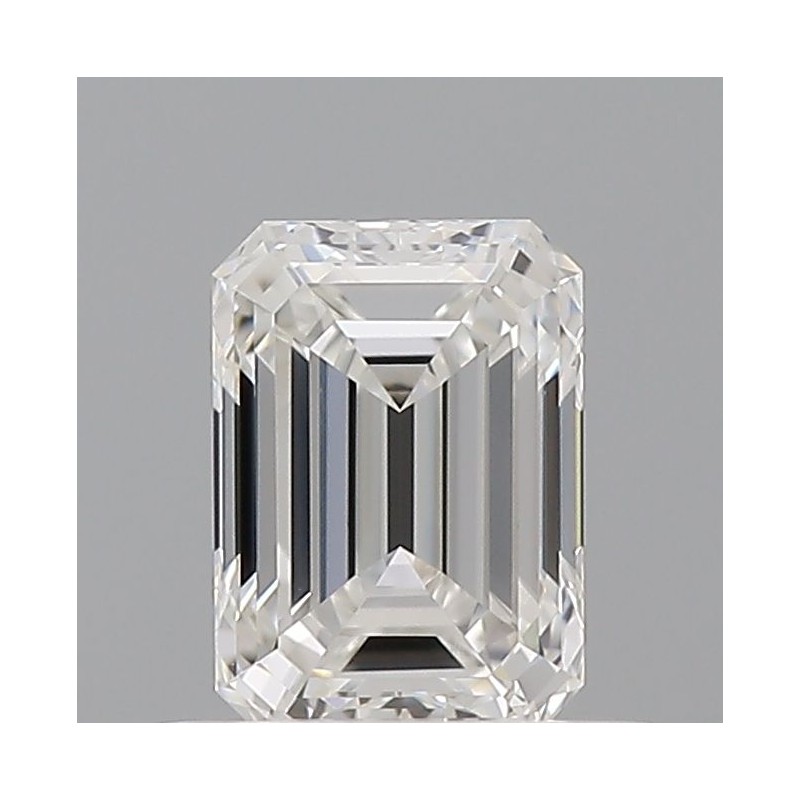 Diament szlif szmaragdowy, 0.5ct, VVS2, F, GIA 6532246111