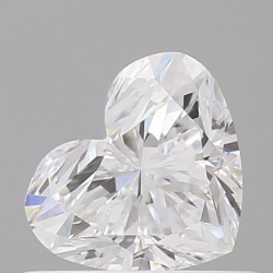 Diament serce, 0.5ct, VVS2, D, GIA 2534257652