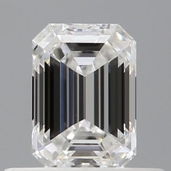 Diament szlif szmaragdowy, 0.55ct, VVS1, D, GIA 1538121404
