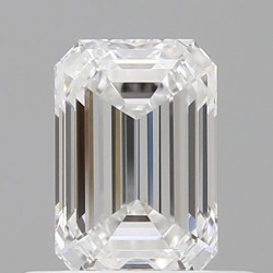 Diament szlif szmaragdowy, 0.52ct, VVS1, D, GIA 6535250155