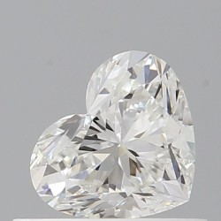 Diament serce, 0.5ct, VVS2, G, GIA 7531470609