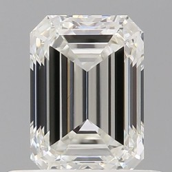 Diament szlif szmaragdowy, 0.7ct, VVS2, H, GIA 5536758664