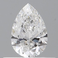 Diament szlif gruszkowy, 0.4ct, VVS2, D, GIA 5536735115