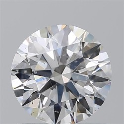 Diament szlif okrągły, 1.02ct, SI2, F, GIA 2534628161