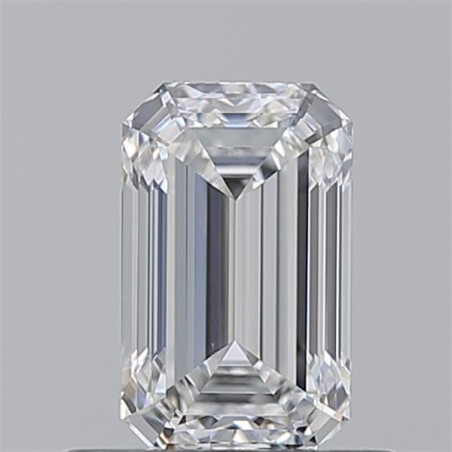 Diament szlif szmaragdowy, 0.7ct, VVS2, E, GIA 6233748460