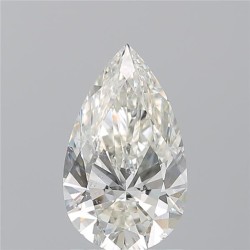 Diament szlif gruszkowy, 1.5ct, SI1, I, GIA 5533515288