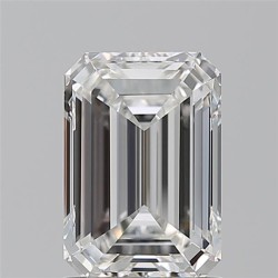 Diament szlif szmaragdowy, 1.5ct, VS1, F, GIA 2235739366