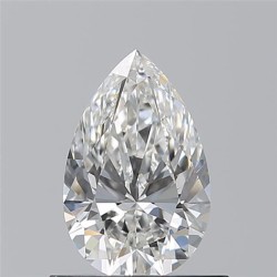 Diament szlif gruszkowy, 0.7ct, VVS2, F, GIA 1539757648