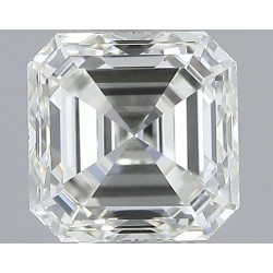 Diament szlif szmaragdowy kwadratowy, 0.9ct, VVS1, I, IGI 677554537