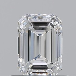 Diament szlif szmaragdowy, 0.72ct, VVS2, G, GIA 6532730856
