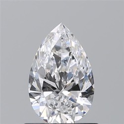 Diament szlif gruszkowy, 0.7ct, SI1, D, GIA 6532757779