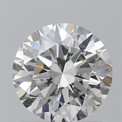Diament szlif okrągły, 1.07ct, SI1, I, GIA 5533787222