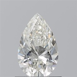 Diament szlif gruszkowy, 0.76ct, VVS1, I, GIA 6535835836