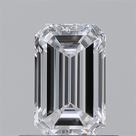 Diament szlif szmaragdowy, 0.71ct, VS1, D, GIA 5533763314