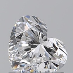 Diament serce, 0.72ct, VVS1, D, GIA 7538808630