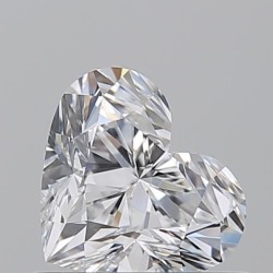 Diament serce, 0.71ct, VVS1, D, GIA 2537808450