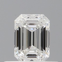 Diament szlif szmaragdowy, 0.5ct, VVS2, F, GIA 6535644265