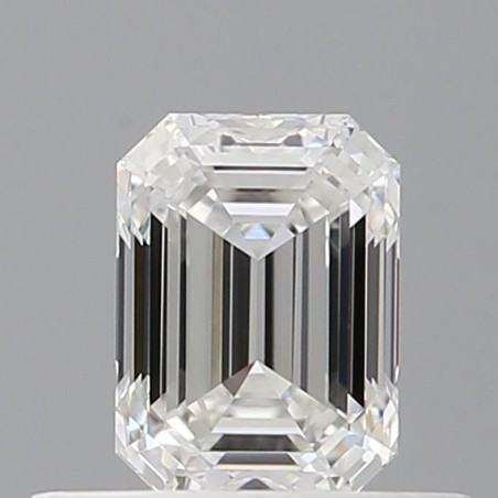 Diament szlif szmaragdowy, 0.5ct, VVS2, F, GIA 6535644265