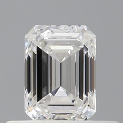 Diament szlif szmaragdowy, 0.5ct, VVS2, E, GIA 5526684429