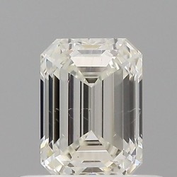 Diament szlif szmaragdowy, 0.5ct, SI2, I, GIA 3535636754