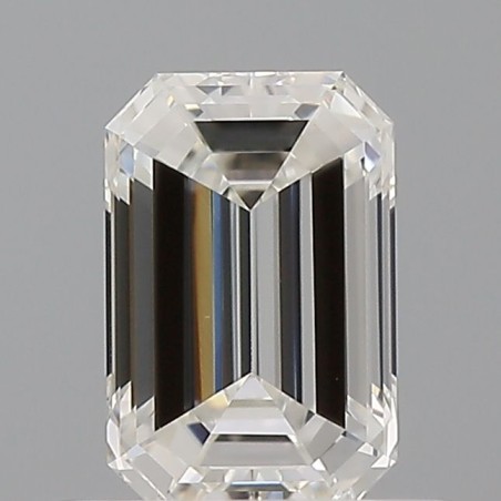 Diament szlif szmaragdowy, 0.5ct, VVS2, H, GIA 7522992407