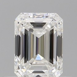 Diament szlif szmaragdowy, 0.5ct, VVS2, F, GIA 3525182753