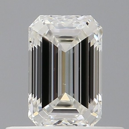Diament szlif szmaragdowy, 0.5ct, VS1, H, GIA 7532113878