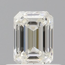 Diament szlif szmaragdowy, 0.5ct, VVS1, I, GIA 6531648486