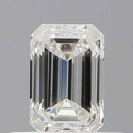 Diament szlif szmaragdowy, 0.5ct, VS1, H, GIA 7533525227
