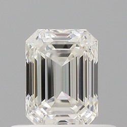 Diament szlif szmaragdowy, 0.5ct, VVS1, H, GIA 6532593646
