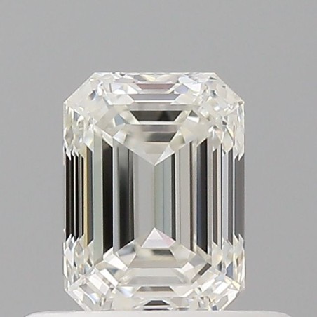 Diament szlif szmaragdowy, 0.5ct, VVS1, H, GIA 6532593646