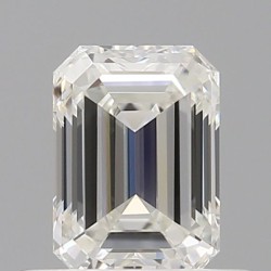 Diament szlif szmaragdowy, 0.51ct, VVS1, H, GIA 6531743253