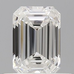Diament szlif szmaragdowy, 0.5ct, VVS2, F, GIA 5536472127