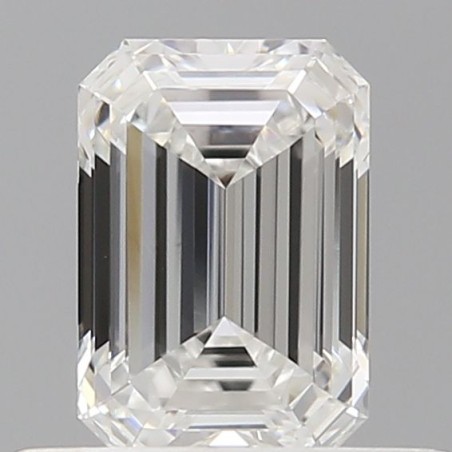 Diament szlif szmaragdowy, 0.5ct, VVS2, F, GIA 5536472127