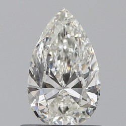Diament szlif gruszkowy, 0.6ct, VVS2, H, IGI 729561089